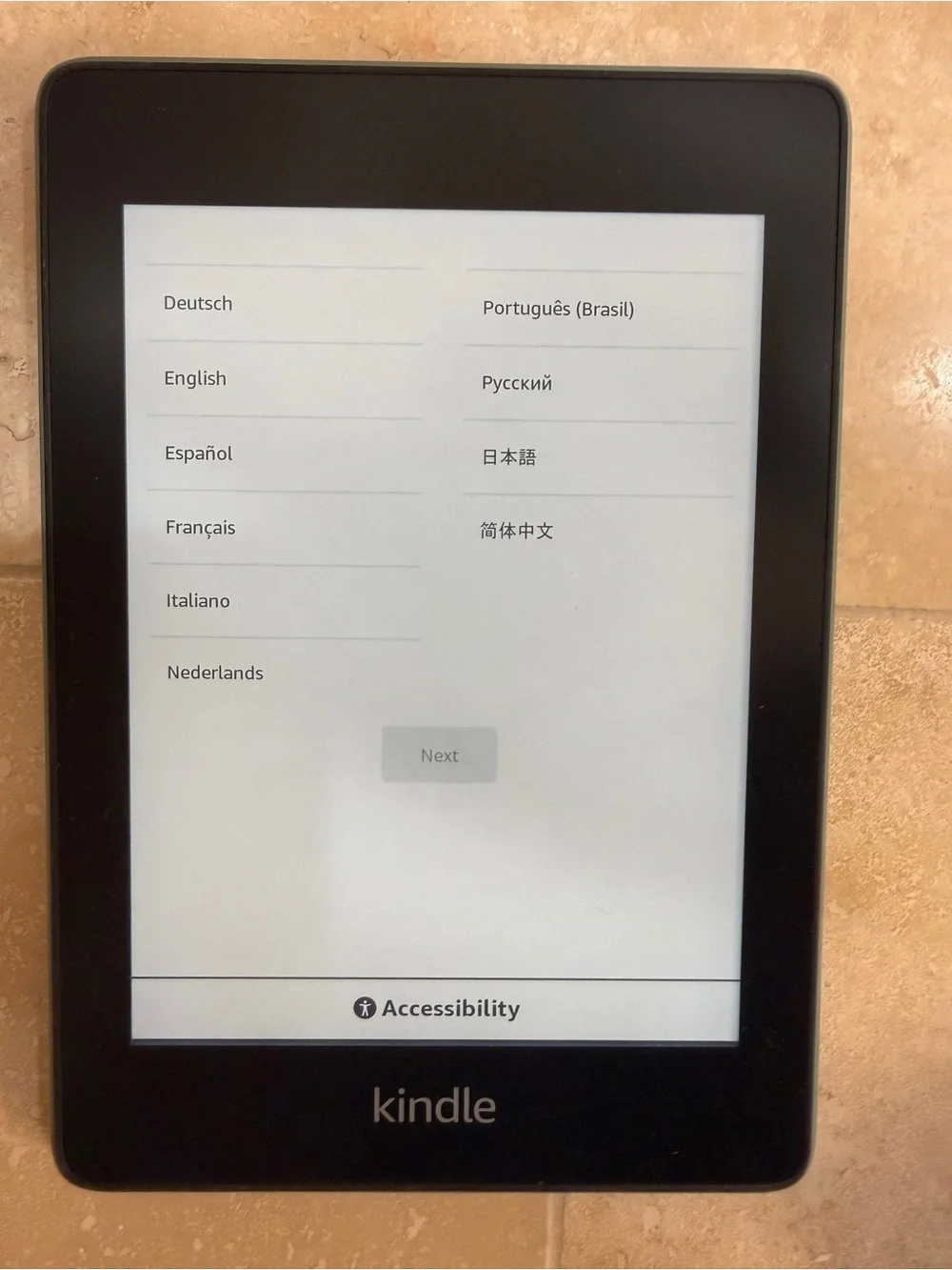 Kindle Paperwhite 10th Gen 8GB Sage Waterproof eReader